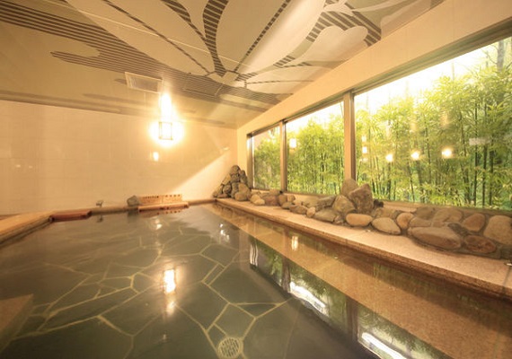 Lounge hot spring will heal from everyday fatigue