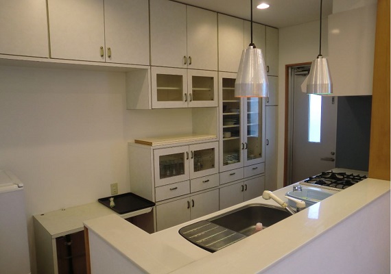 Large kitchen on the 4th floor (example)