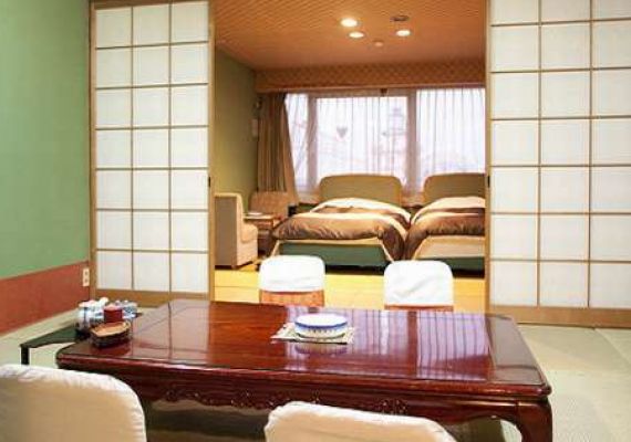 【Non-smoking】Japanese-Western style room with view-bath♪