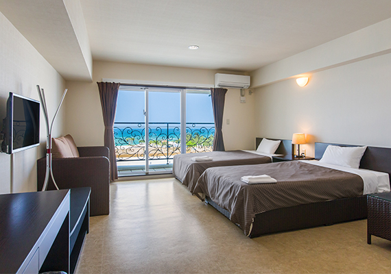Early Reservation Discount (28 days prior): Ocean View Room (34 ㎡, 5F-9F)【Non-smoking】