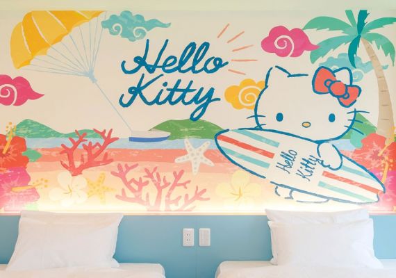 Hello Kitty風 / 床