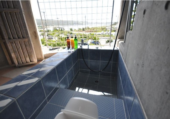 Solar BATH ROOM (image)
※There is a curtain in the case you dislike the concept
