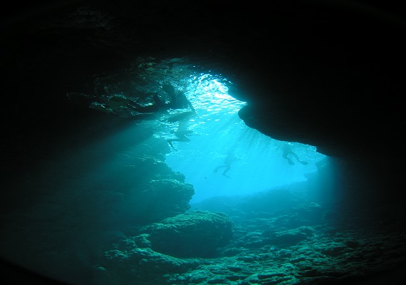 Blue cave
