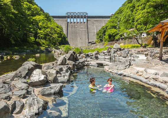 湯原溫泉(砂湯)