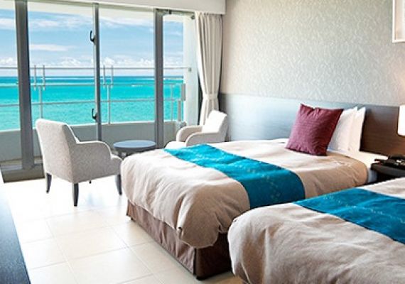 Ocean view twin room (non-smoking)