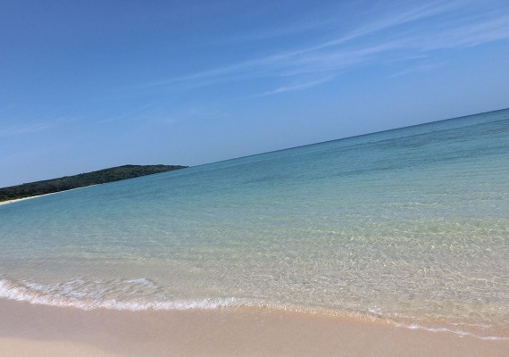 The sea of Miyakojima