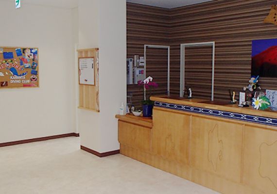 Reception lobby