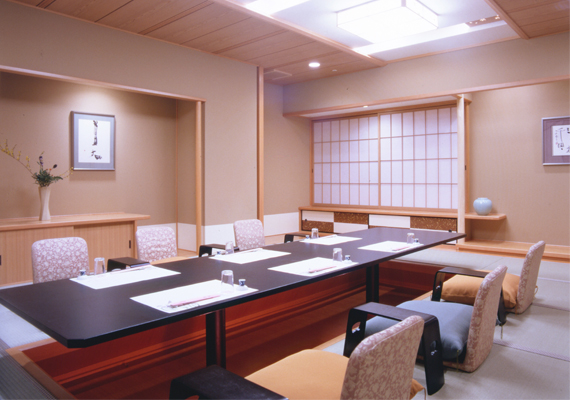 Traditional Japanese restaurant's room Ryoutei (※Sample)