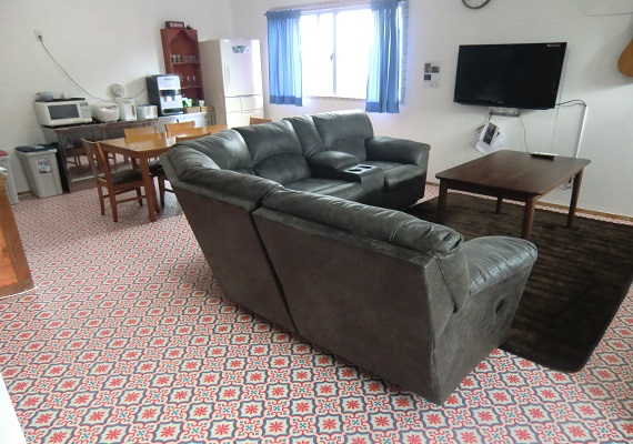 Living room with a calm atmosphere