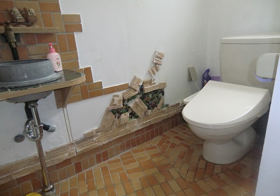 청결함이 유지된 화장실