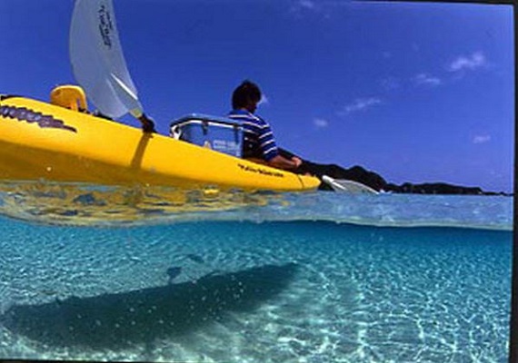 Sea kayak (example of marine leisure)