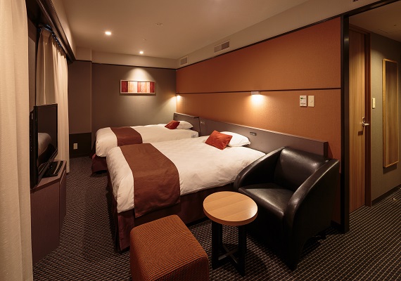 [comfortable higher grade space "PREMIUM room"  (PREMIUM twin)]