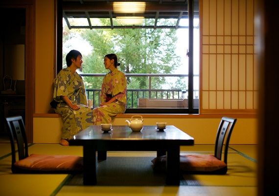 Room with open-air bath ～Hana no Sato～