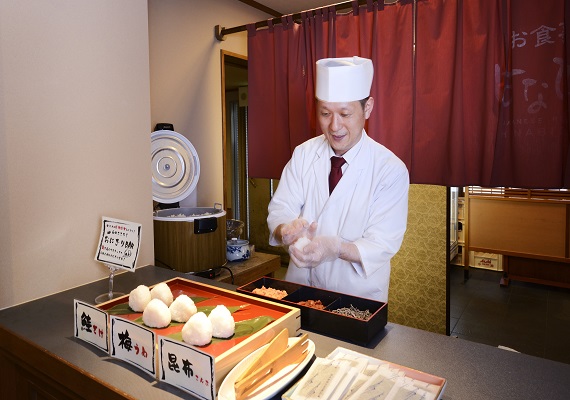 Breakfast buffet ～Rice balls～