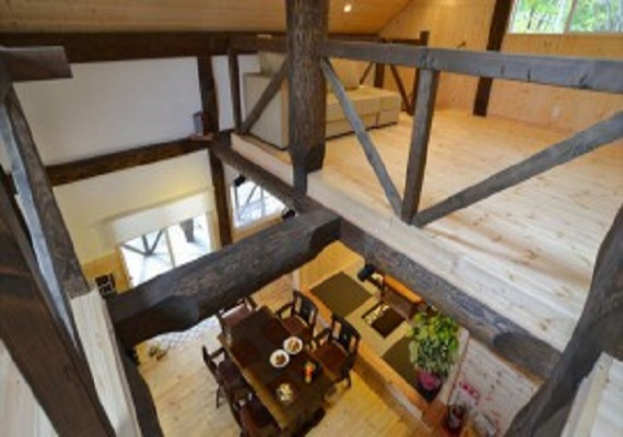 "Auberge in the forest・Premium log house" is like a villa