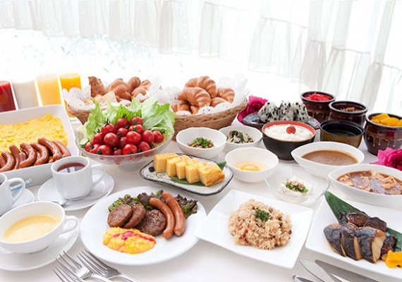 Breakfast buffet ※Image