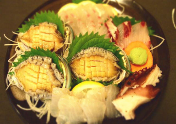 Abalone sashimi　※Image