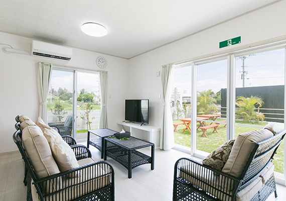 Bright living room