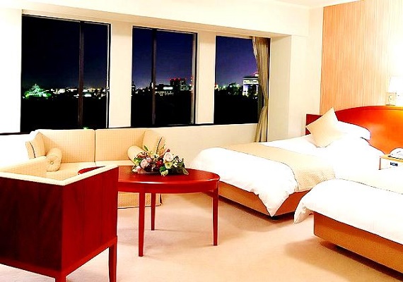 Deluxe twin room
※Room on Korakuen and Okayama Castle side