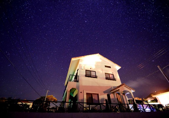 満天の星空を一望