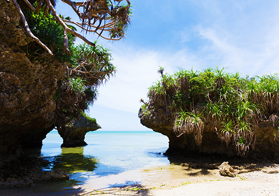 Luxury of untouched seashore in 2 minutes walk from Maeda Base!!