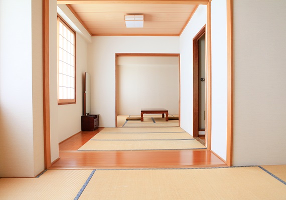 Japanese-style room 18 tatami size