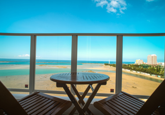 Guest room balcony♪