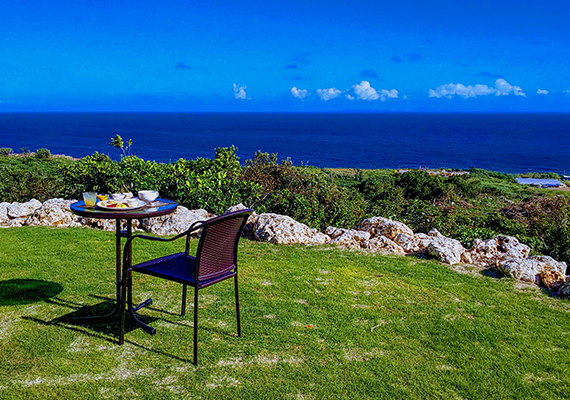 All villas have their own private pools with a panoramic view of Kouri Island
