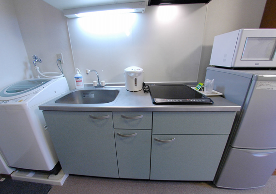 Washing machine ＆ kitchen