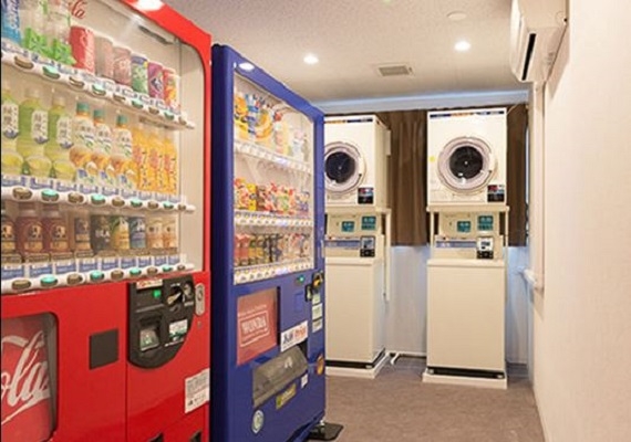 Vending machines and coin laundry