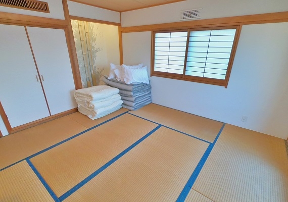 A calming Japanese-style room