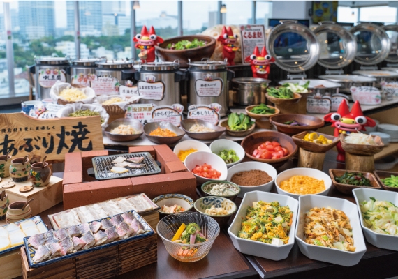 Hotel pride! Hotel breakfast with the most Okinawan cuisine in the world