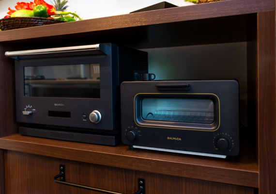 「BALMUDA The Range」和「BALMUDA The Toaster」也是我們的永久設備。
請隨意使用。