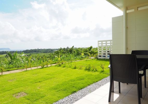 Guest room terrace