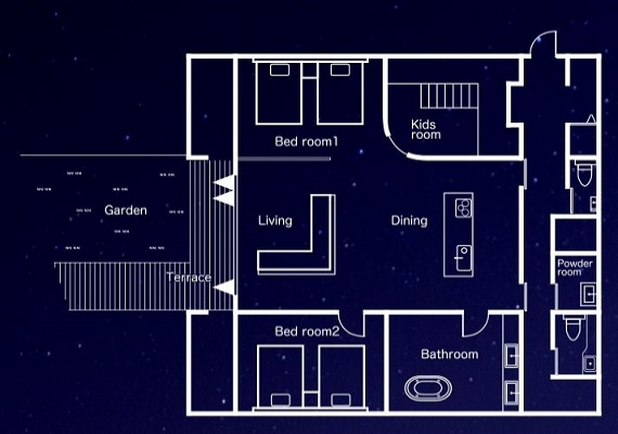 Facility floor plan