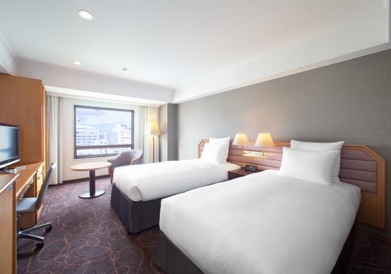 ＜客房範例＞高級雙床房（Superior Twin）
30 平方公尺／浴室・廁所分離