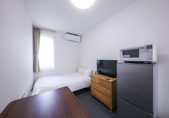 Guest room (semi-double room with kitchen/approximately 12 square meters/maximum 2 people)