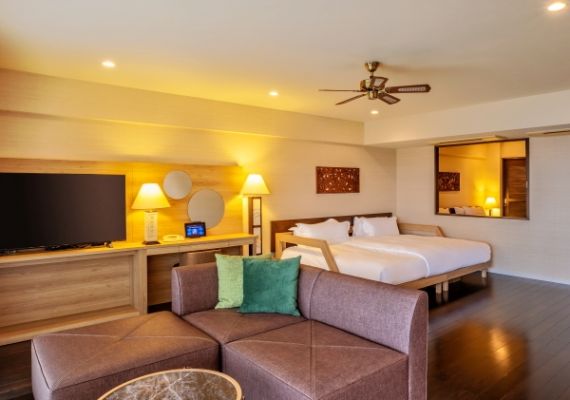 Suite in the hotel building 