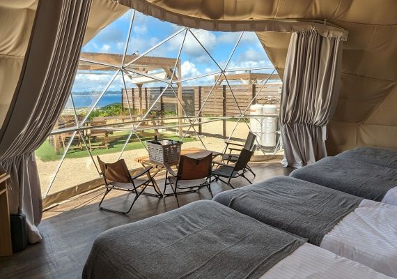 객실 타입: Azure (아주르)
객실 타입은【Azure (아주르)】와【Standard (스탠다드)】두 가지입니다.