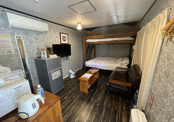 想像宁静的气氛的"冲绳"的房间。