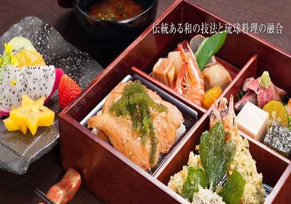 Enjoy the specialty dishes that are particular about the ingredients of Kume Island