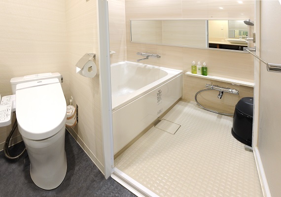All rooms are equipped with independent bath and toilet