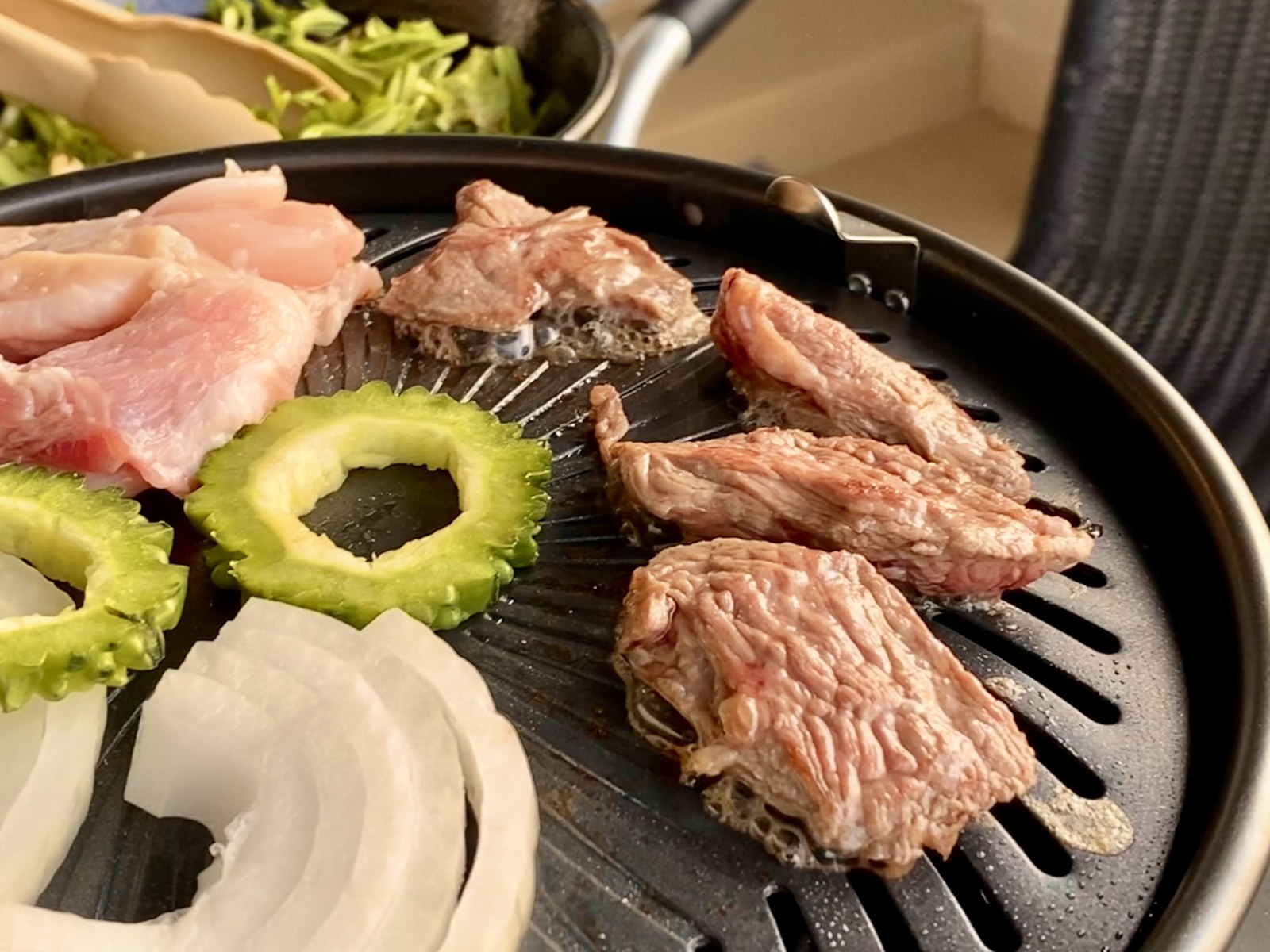 ベランダBBQ