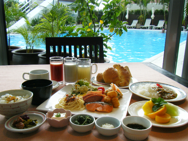 Breakfast buffet