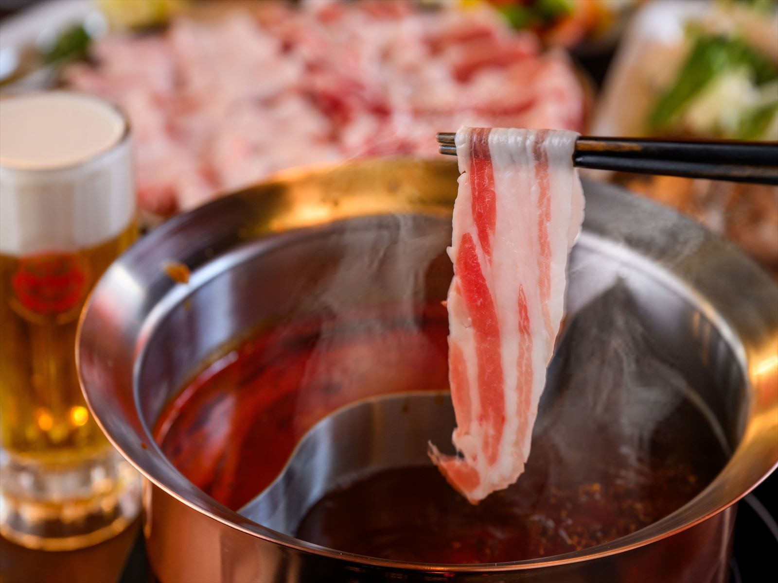 夕食一例：アグーブランド豚「チャーグー」