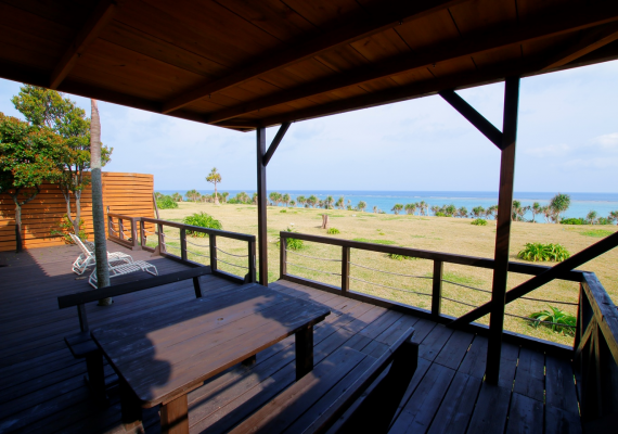 [Basic plan] ～Hidden house at sea shore - Nagahama Beach Resort KANON～ [With breakfast]