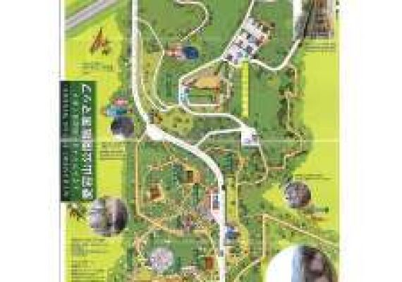 Funao Winery, Atago Mountain Park walking map