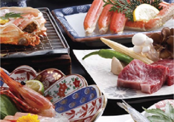 「山珍海味宴会料理」可以享受山珍和海味(一例) 「山珍海味宴会料理」可以享受山珍和海味(一例)