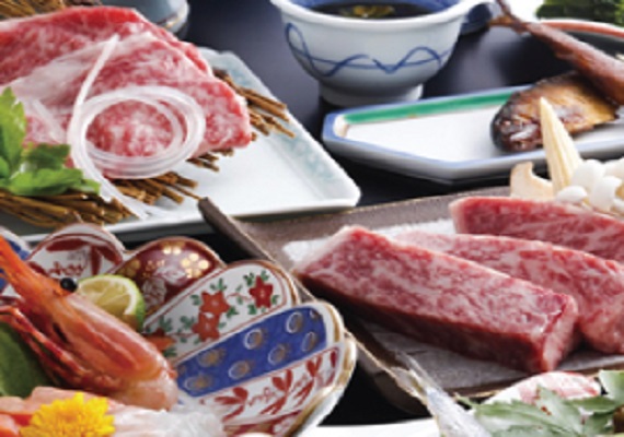 能够以各式各样料理方式品尝冈山最高级品牌和牛的套餐 能够以各式各样料理方式品尝冈山最高级品牌和牛的套餐