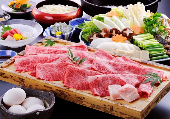 Sukiyaki with Chiya beef